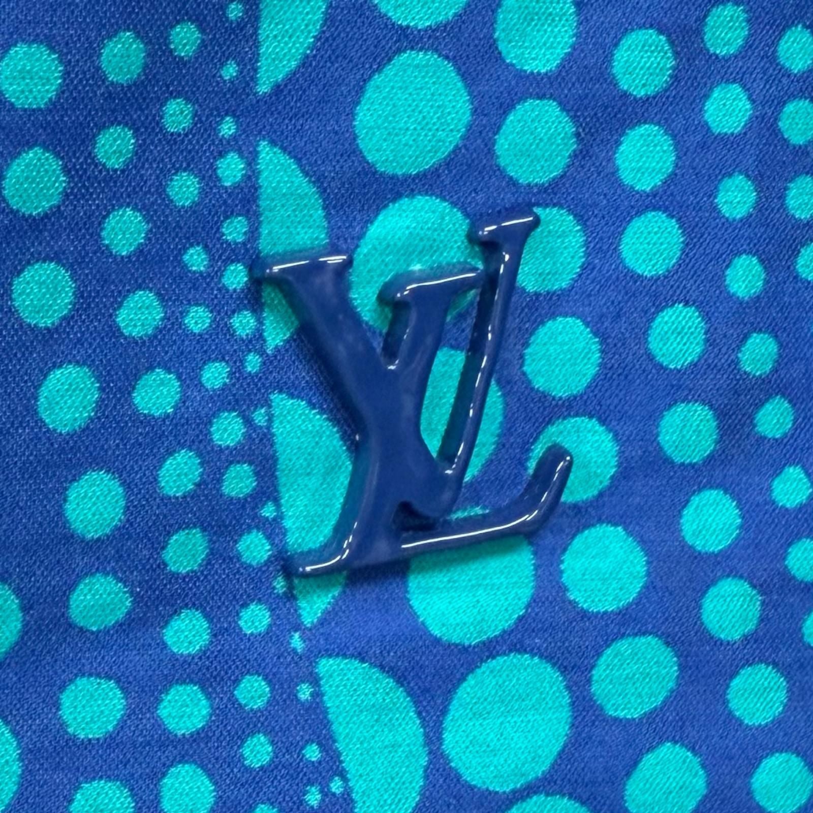 Louis Vuitton Yayoi Kusama Over Pumpkin Jacket Blue 46 — view 6