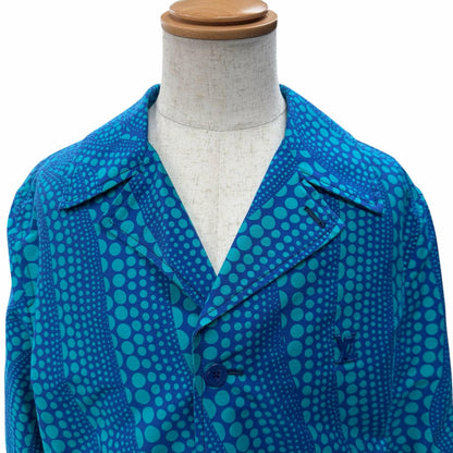 Louis Vuitton Yayoi Kusama Over Pumpkin Jacket Blue 46 Hanger — view 2