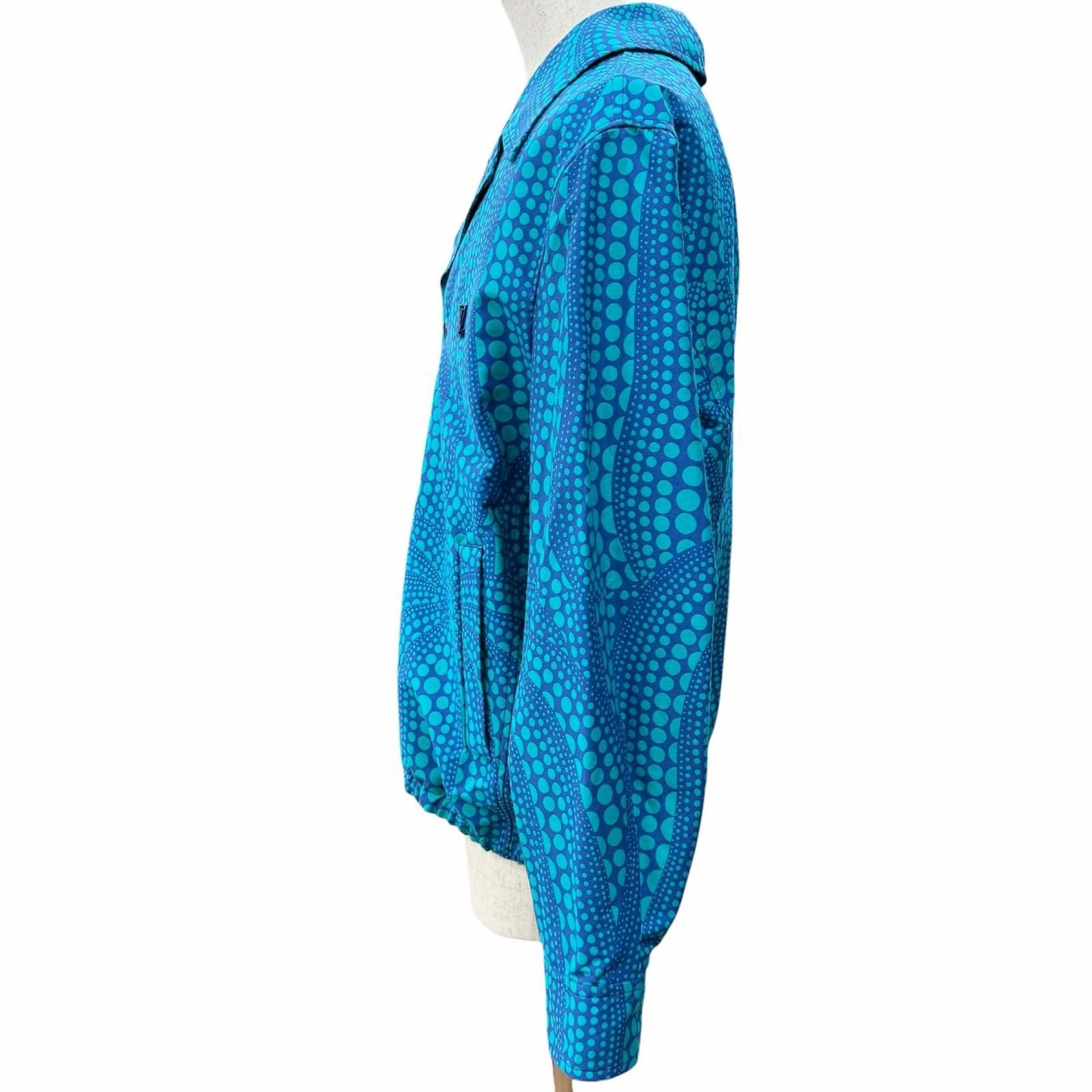 Louis Vuitton Yayoi Kusama Over Pumpkin Jacket Blue 46 Hanger — view 3