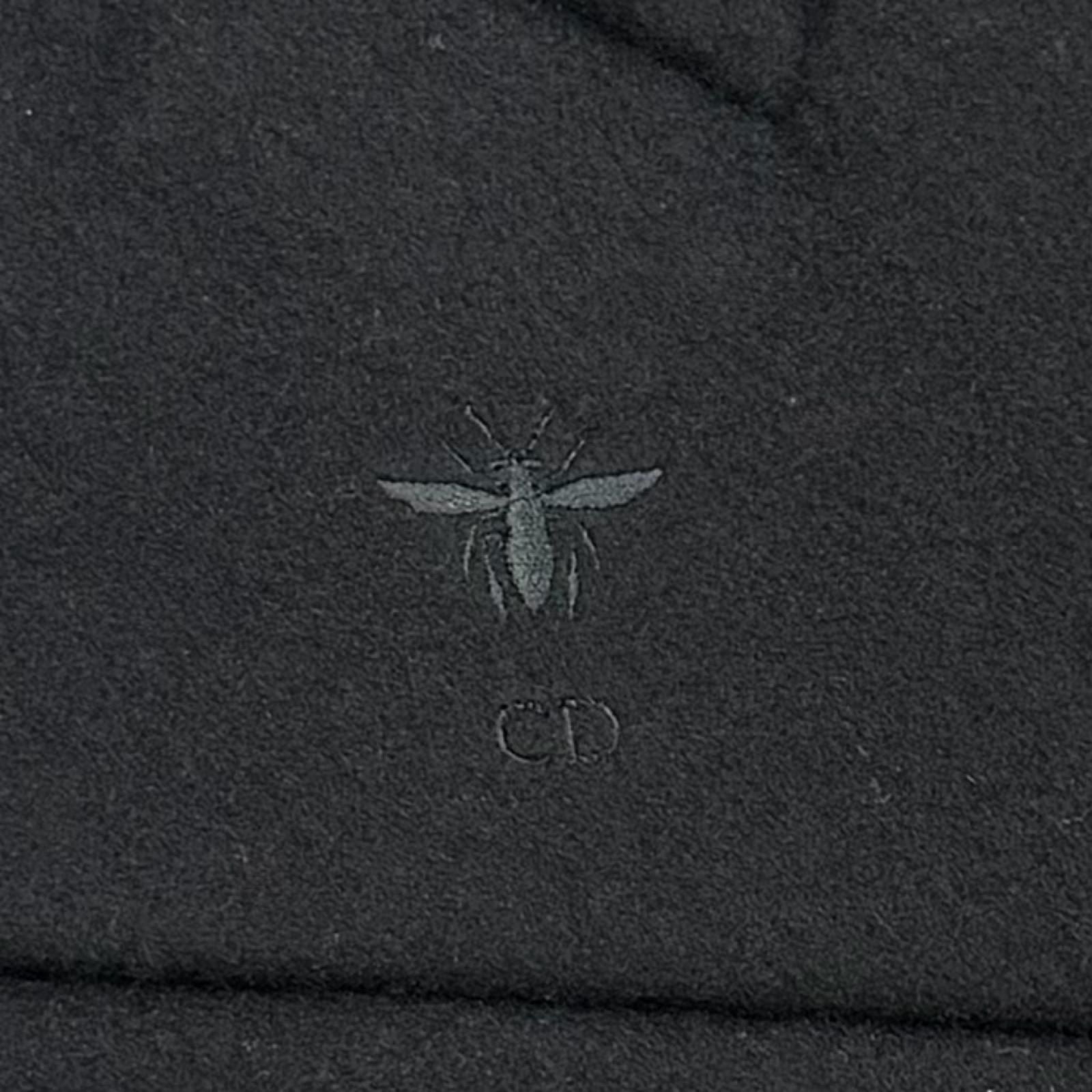 Dior Wool Cashmere Blend Micro Cannage Quilted with Liner Vest Black 44 — view 7