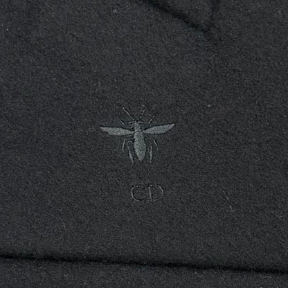 Dior Wool Cashmere Blend Micro Cannage Quilted with Liner Vest Black 44 — view 7