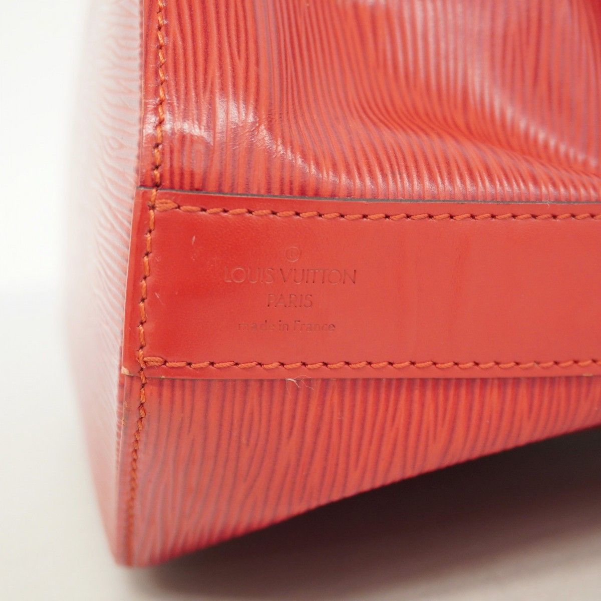 Louis Vuitton Shoulder Bag Epi Sac Depot Castilian Red — view 5