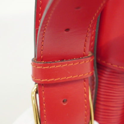 Louis Vuitton Shoulder Bag Epi Sac Depot Castilian Red — view 9