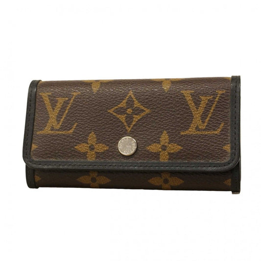 Louis Vuitton Key Case Monogram Macassar Multicles 6 Brown Key Holder