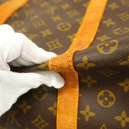 Louis Vuitton Boston Bag Monogram Keepall Bandouliere 60 Brown — view 6