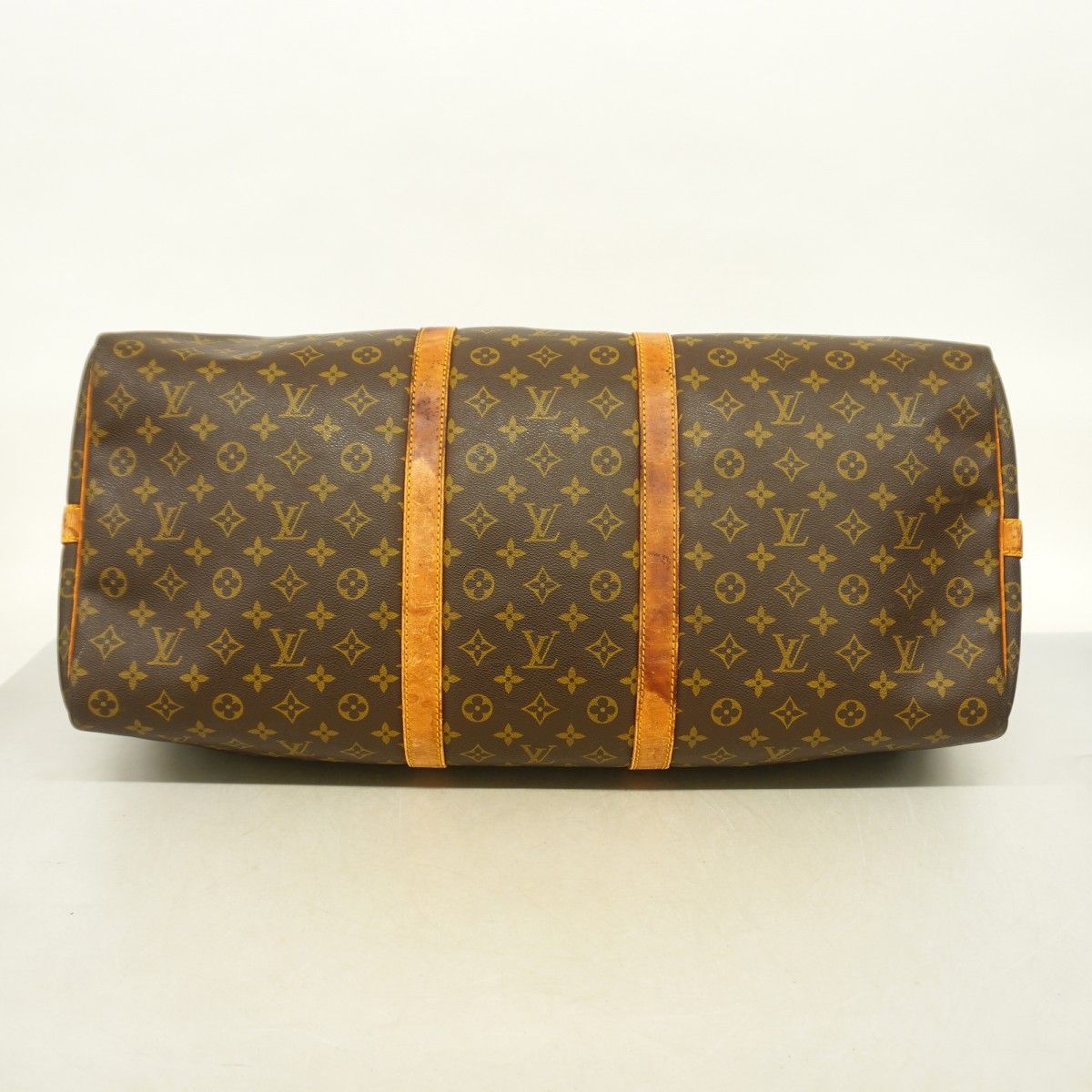 Louis Vuitton Boston Bag Monogram Keepall Bandouliere 60 Brown — view 3