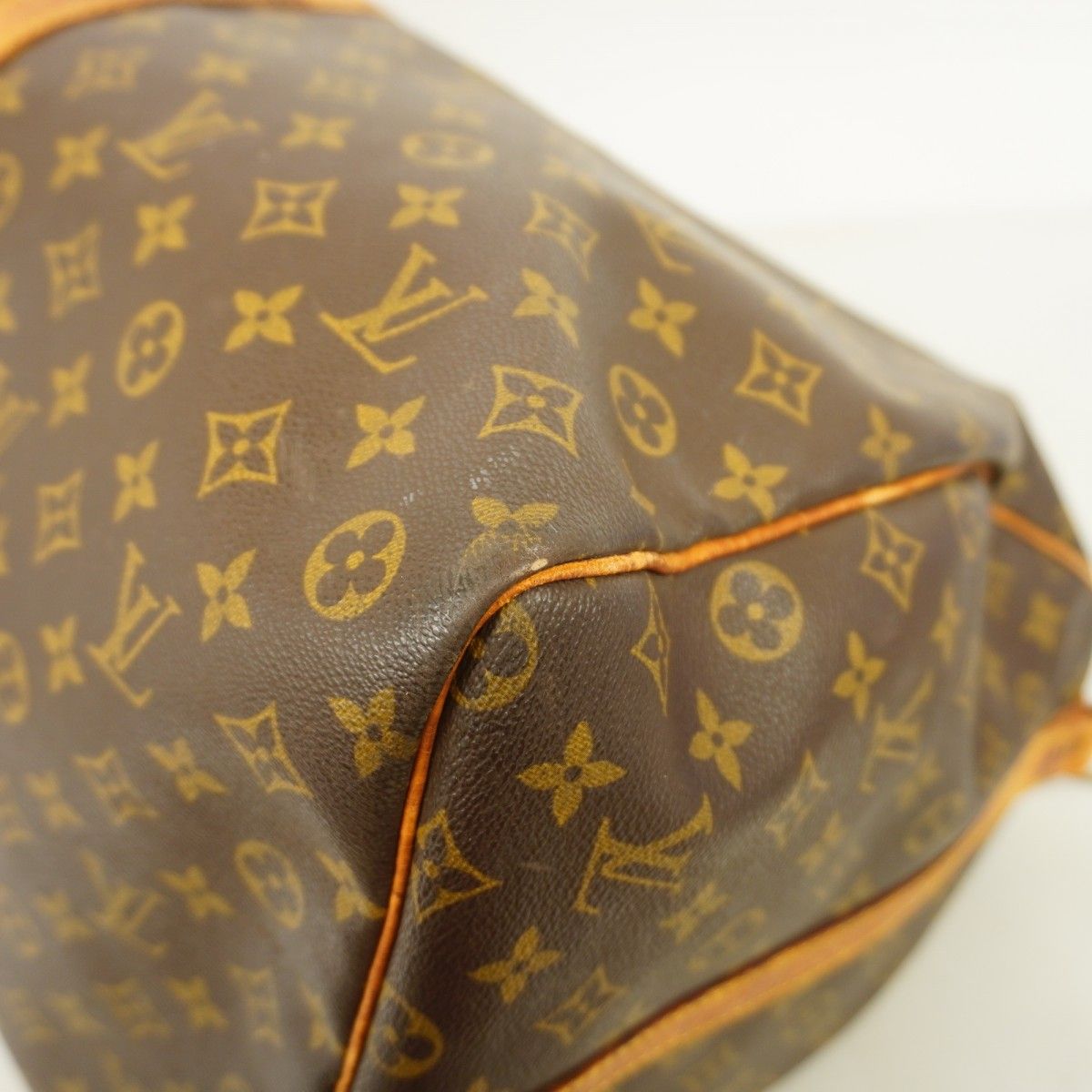 Louis Vuitton Boston Bag Monogram Keepall Bandouliere 60 Brown — view 7