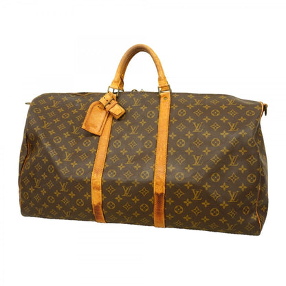 Louis Vuitton Boston Bag Monogram Keepall Bandouliere 60 Brown