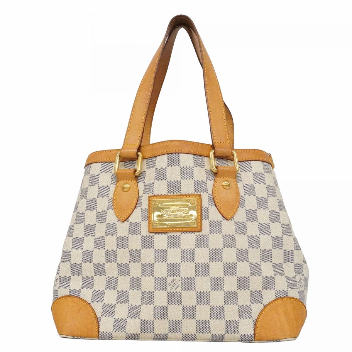 Louis Vuitton Tote Damier Azur Hampstead PM White