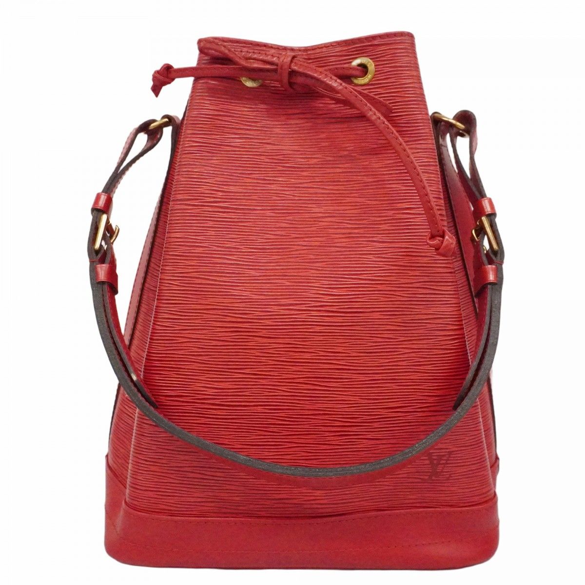 Louis Vuitton Shoulder Bag Epi Noe Castilian Red