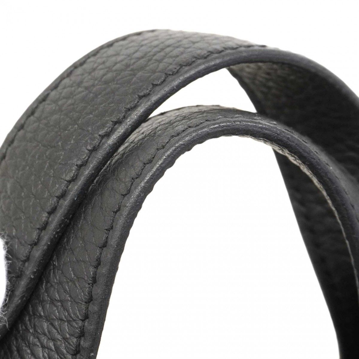 Hermes Handbag Picotin Lock PM Taurillon Clemence Black Silver — view 9