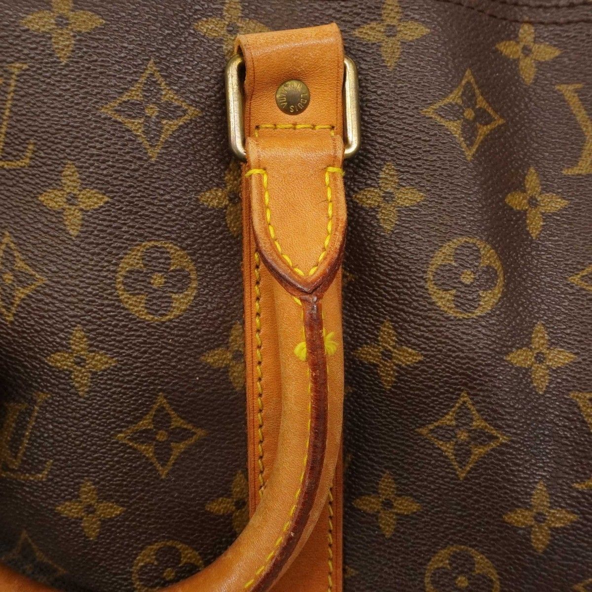 Louis Vuitton Boston Bag Monogram Keepall Bandouliere 60 Brown — view 9
