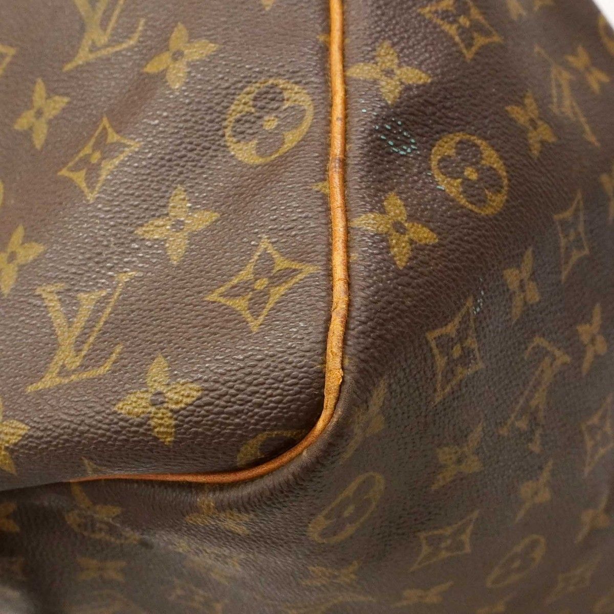 Louis Vuitton Boston Bag Monogram Keepall Bandouliere 60 Brown — view 7