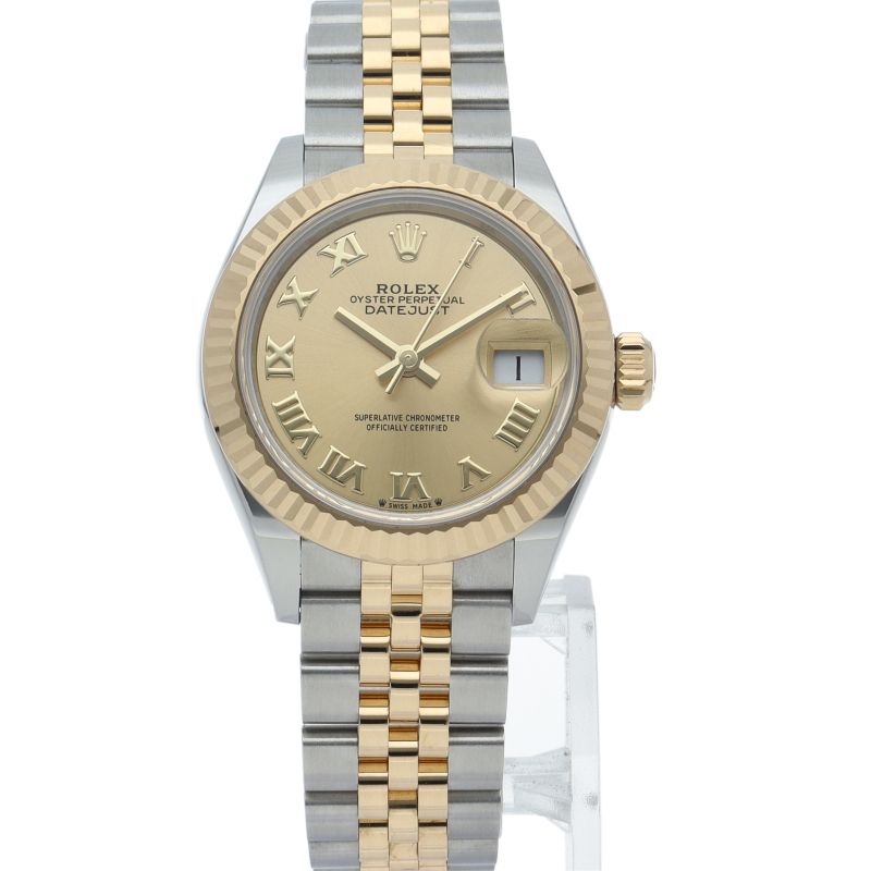 Rolex Datejust 28 Watch Jubilee 18k Yellow Gold SS Chien Pankara — view 2