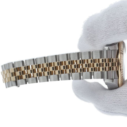 Rolex Datejust 28 Watch Jubilee 18k Yellow Gold SS Chien Pankara — view 7
