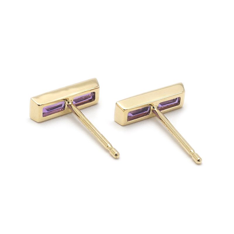 Tiffany & Co Paloma Picasso Amethyst Earrings — view 3