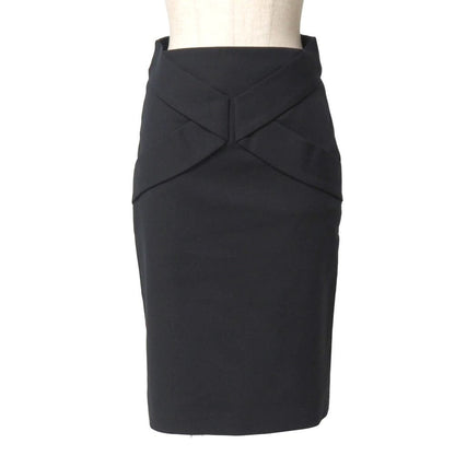 Gucci Skirt Suit 36 Tailored Leather Single Jacket Tight — view 3