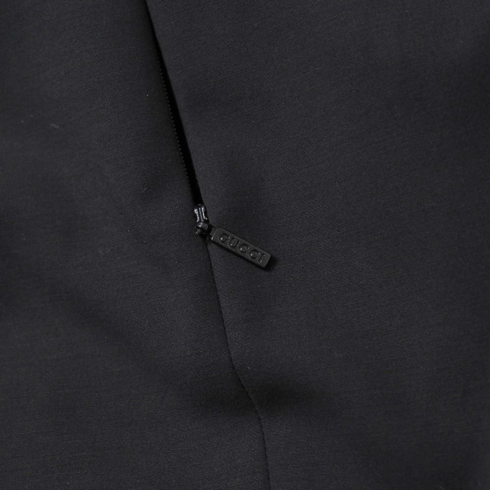 Gucci Skirt Suit 36 Tailored Leather Single Jacket Tight — view 6