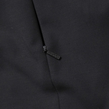 Gucci Skirt Suit 36 Tailored Leather Single Jacket Tight — view 6