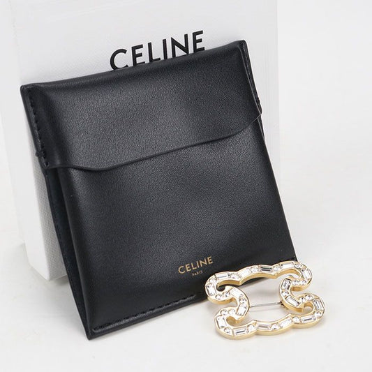 Celine Triomphe Brooch Metal