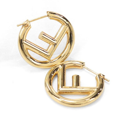 Fendi Earrings Metal Gold — view 2