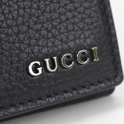 Gucci Card Case Logo Business Holder Leather — view 5