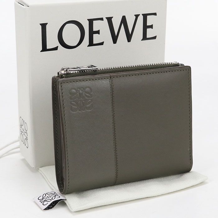 Loewe Slim Compact Wallet Anagram Bifold Calf