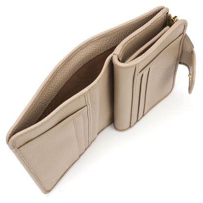 Prada Vitello Gray Leather Bifold Wallet Calf — view 4