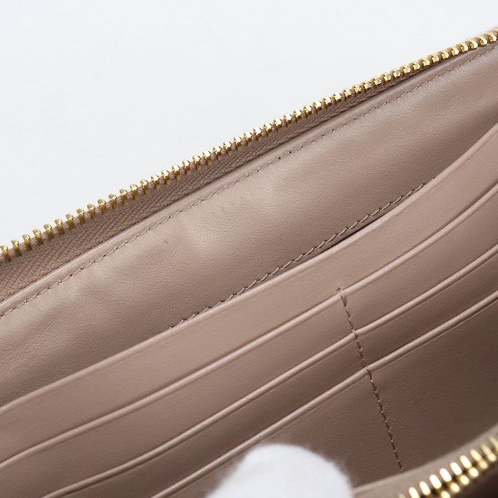 Prada Zip Around Wallet Calf — view 5
