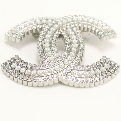 Chanel CC Logo Brooch Metal — view 2