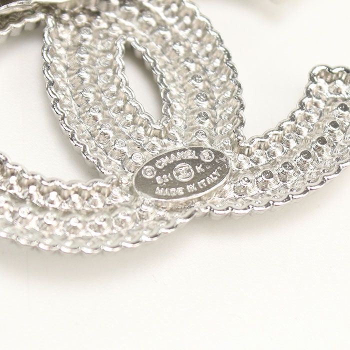 Chanel CC Logo Brooch Metal — view 5