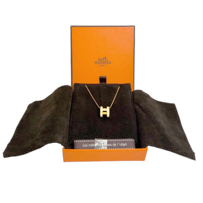 Hermes Necklace Gold — view 9