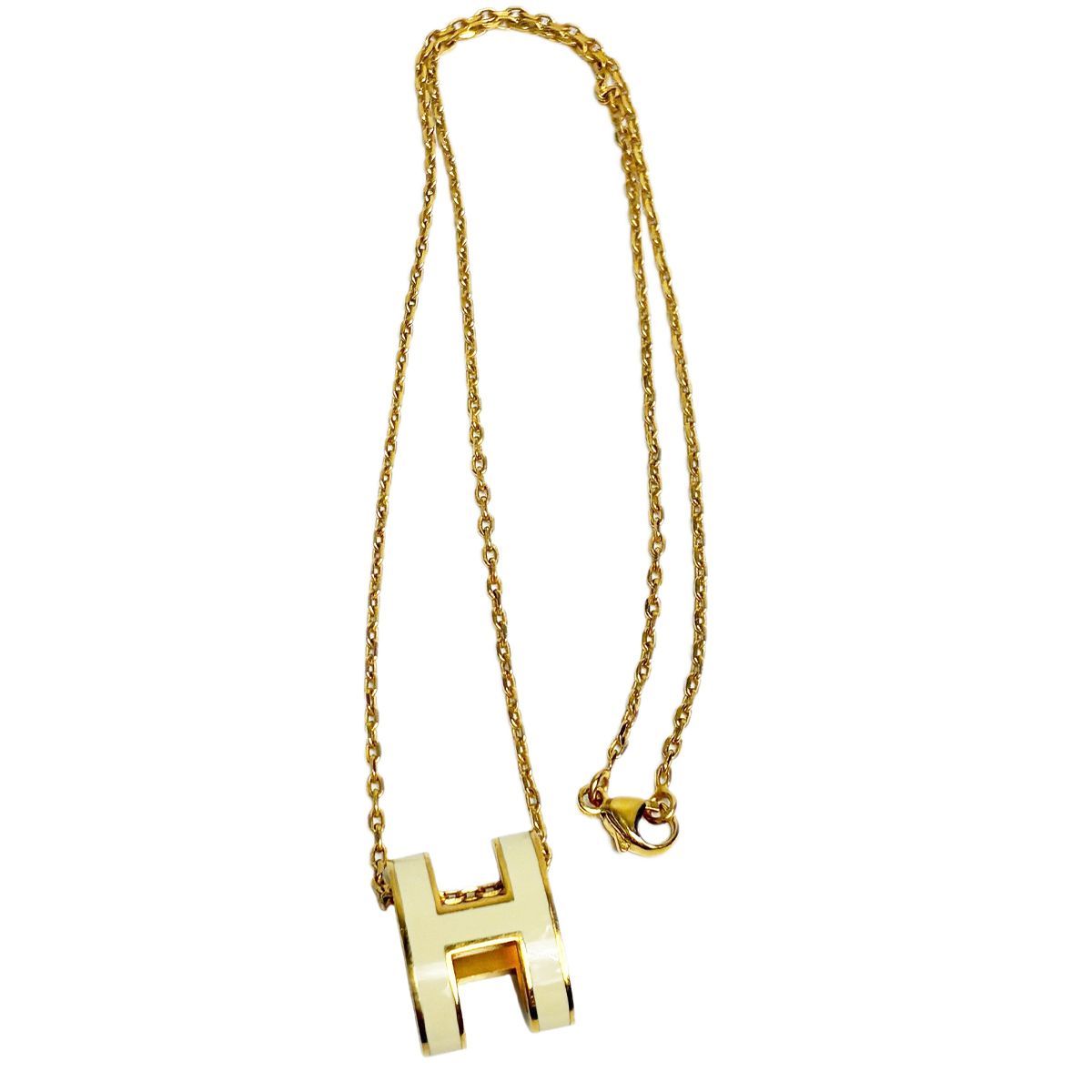Hermes Necklace Gold — view 2