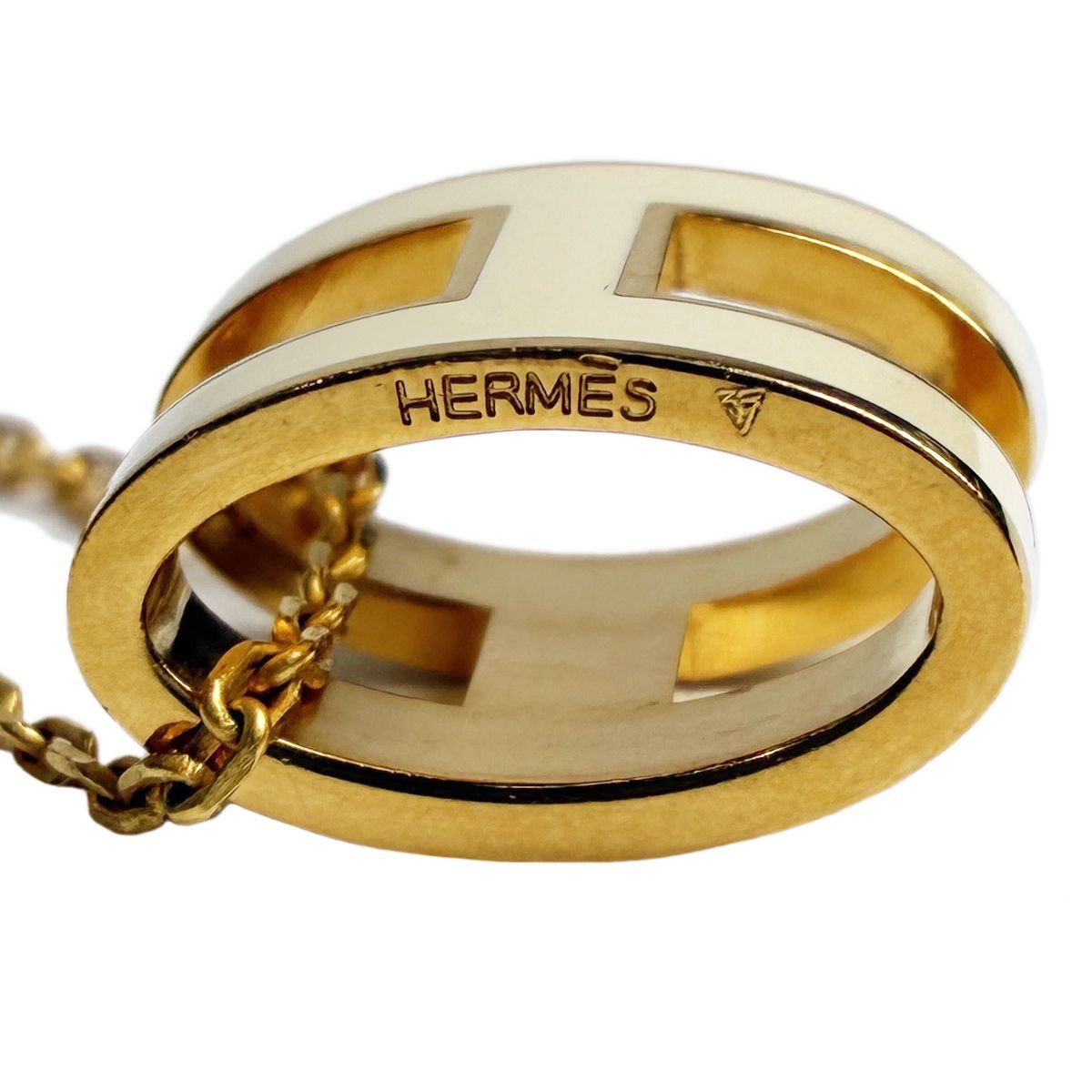 Hermes Necklace Gold — view 5