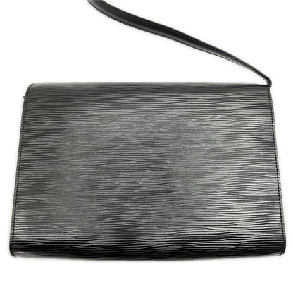Louis Vuitton Epi Shoulder Bag Pochette le Inner Pocket Deterioration Black — view 2