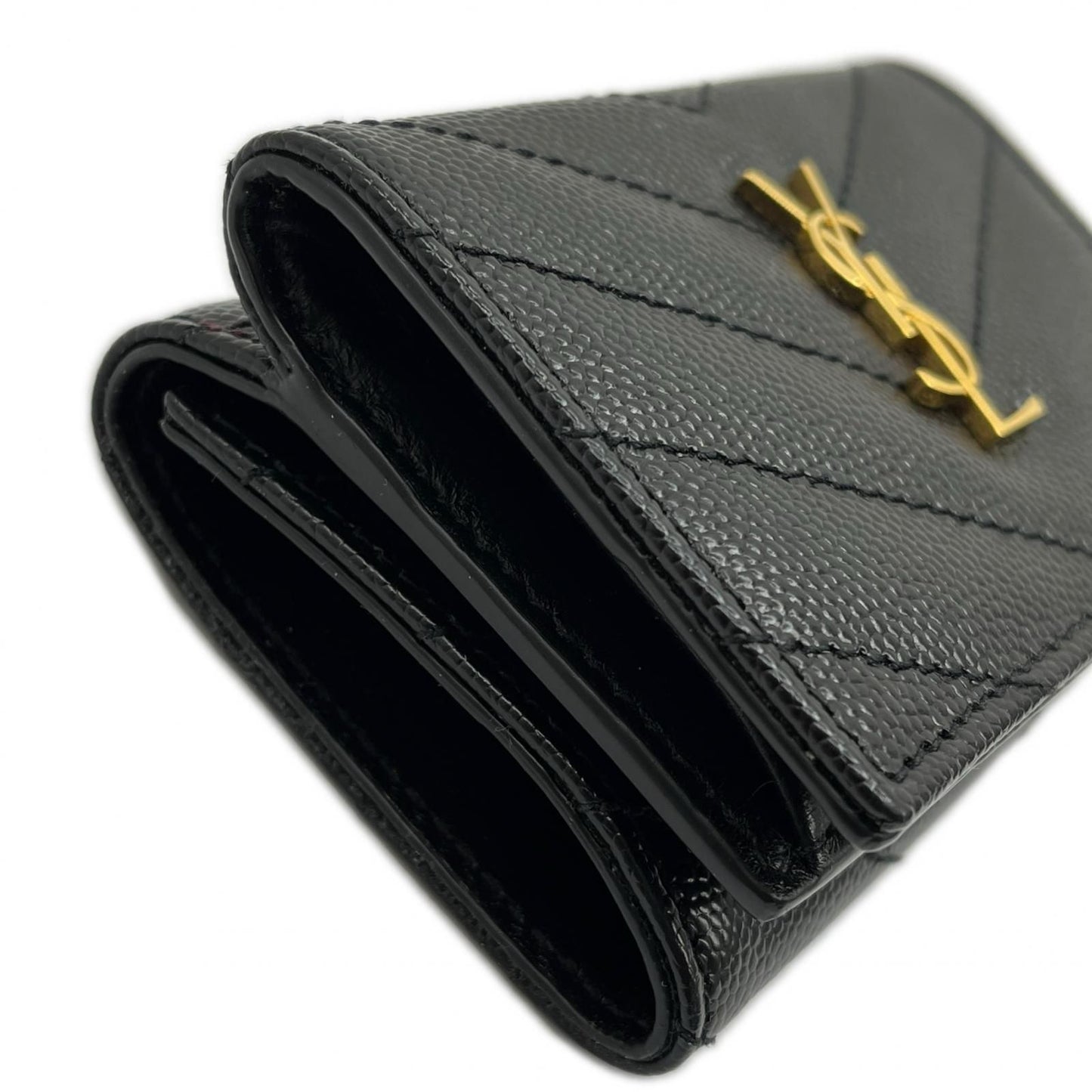 Saint Laurent Yves Wallet Black — view 4