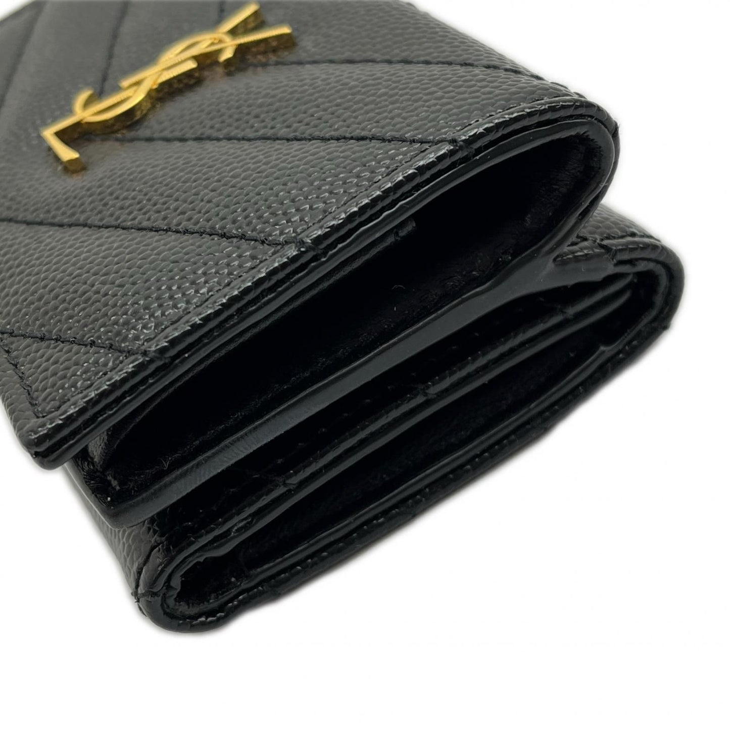 Saint Laurent Yves Wallet Black — view 3