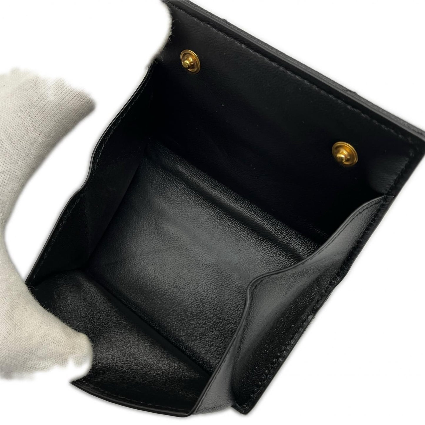 Saint Laurent Yves Wallet Black — view 7