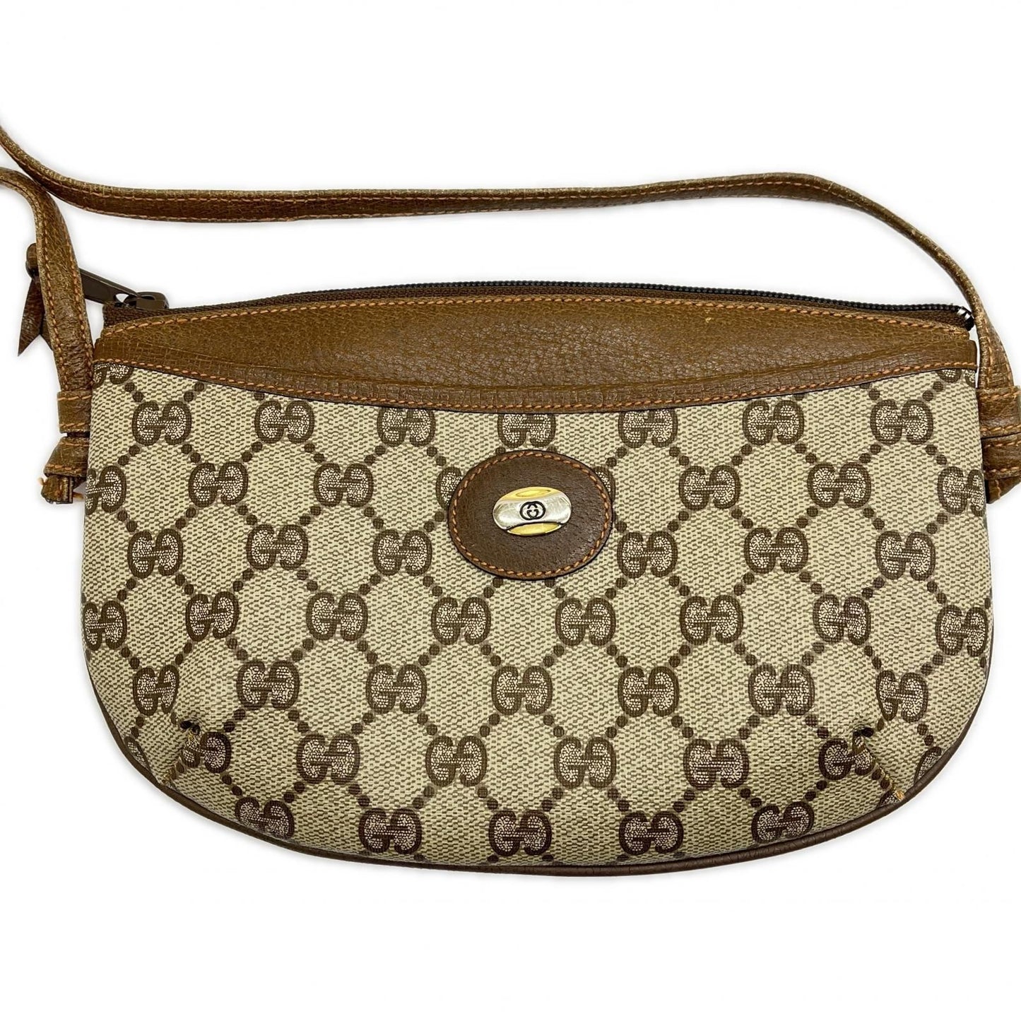 Gucci Vintage Minishoulder GG 904.02.050 Brown Handbag — view 2