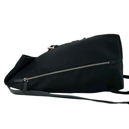 Gucci Sherry Line Web Canvas Leather Backpack Black — view 5
