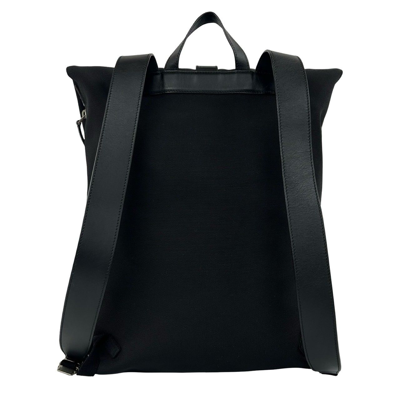 Gucci Sherry Line Web Canvas Leather Backpack Black — view 3