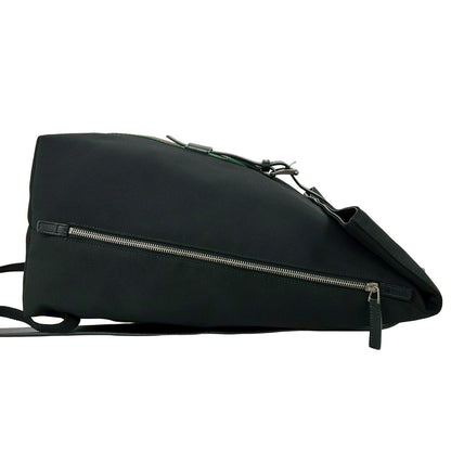 Gucci Sherry Line Web Canvas Leather Backpack Black — view 6