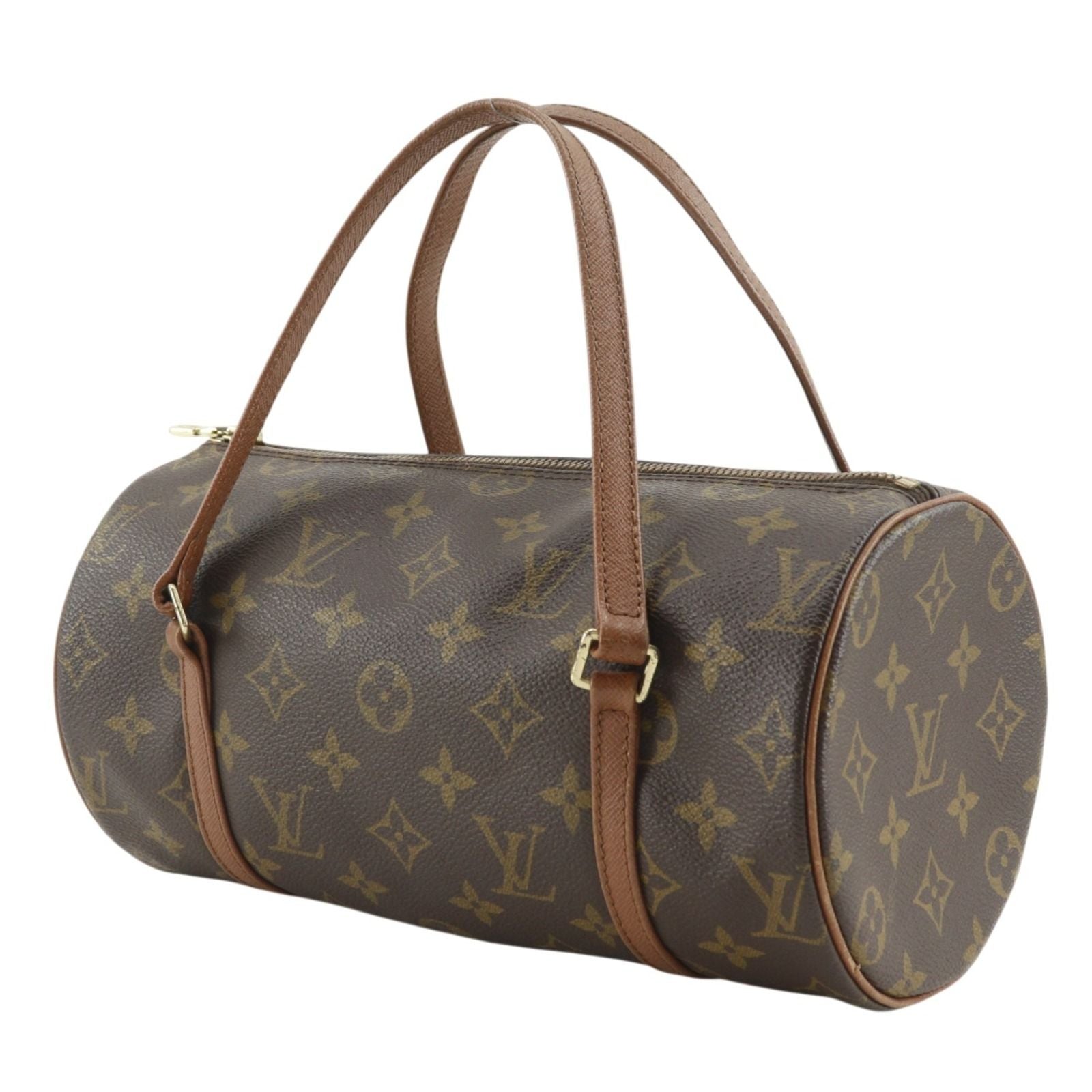 Louis Vuitton Papillon 26 Monogram Canvas Brown Handbag — view 2