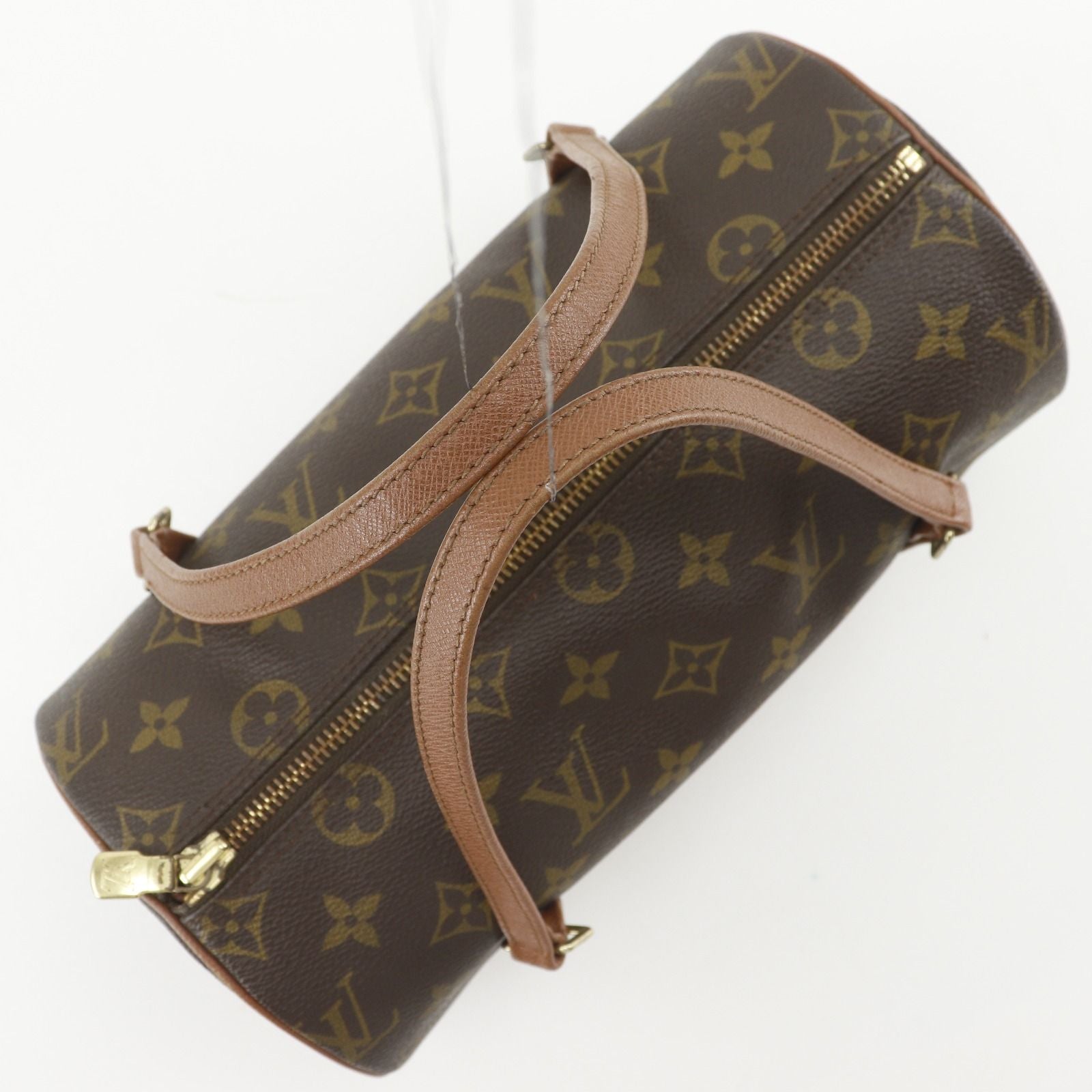 Louis Vuitton Papillon 26 Monogram Canvas Brown Handbag — view 5