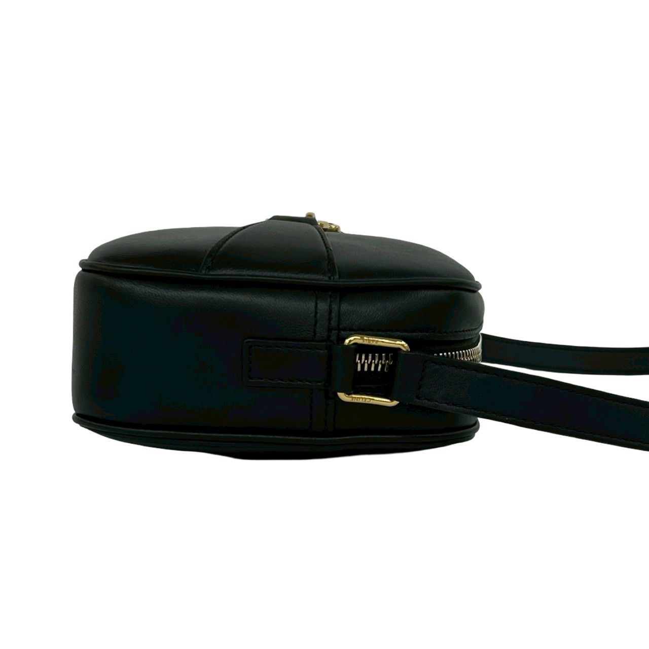 Celine Cles Small Camera Bag Leather Pochette Crossbody Black — view 6