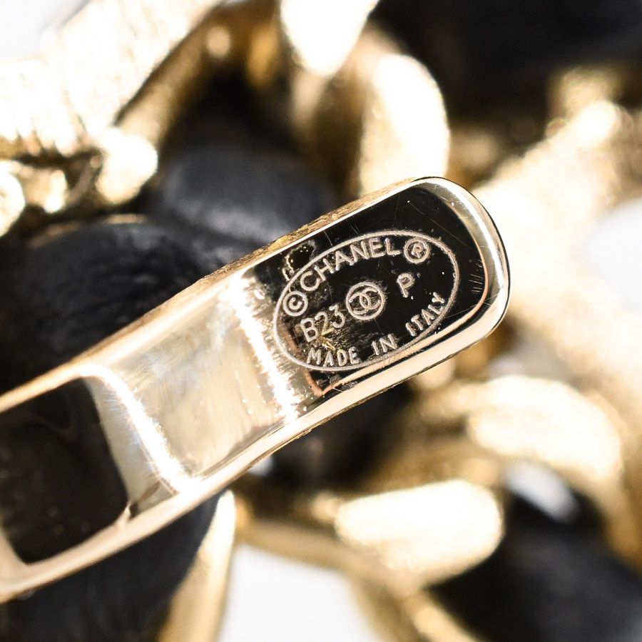 Chanel Belt Leather Belts Black — view 7