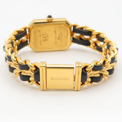 Chanel Watch Premier L Black Leather — view 5