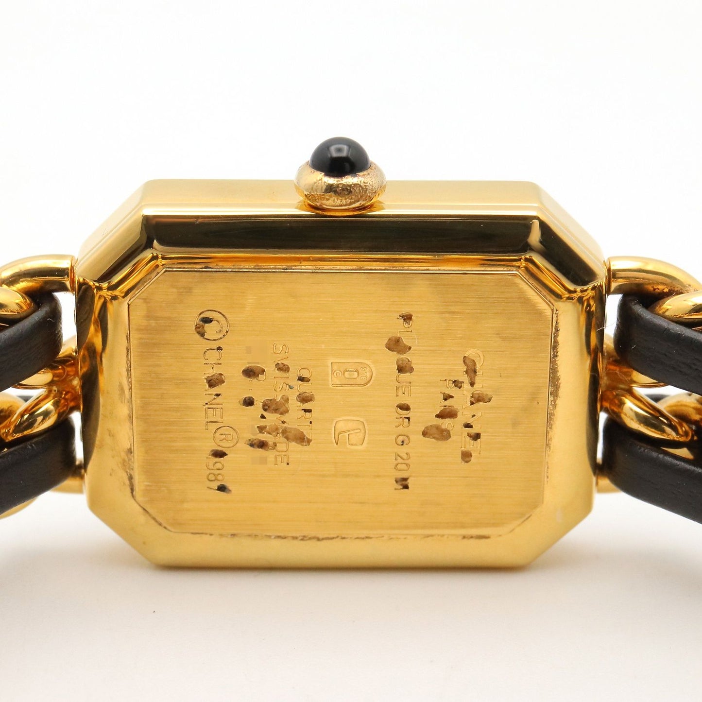 Chanel Watch Premier L Black Leather — view 6