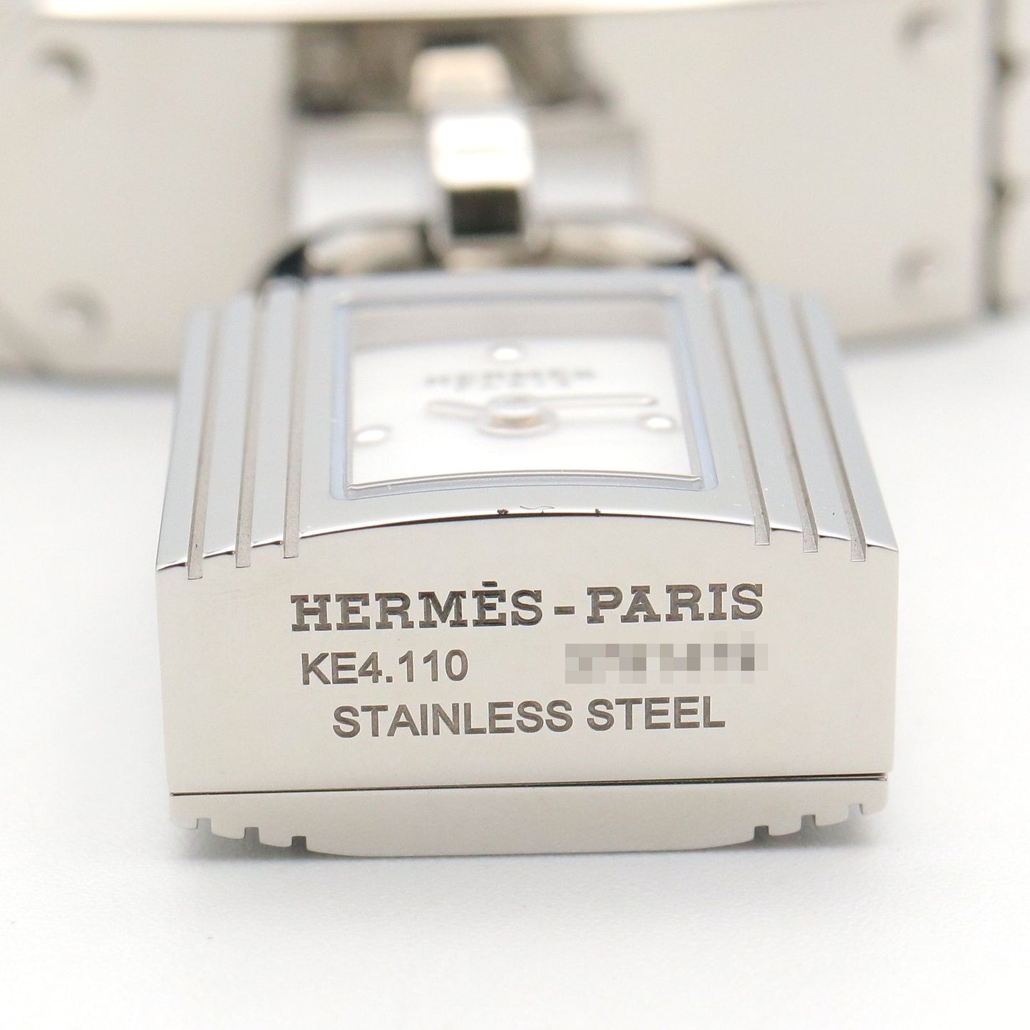 Hermes Watch Kelly White Stainless Steel — view 6