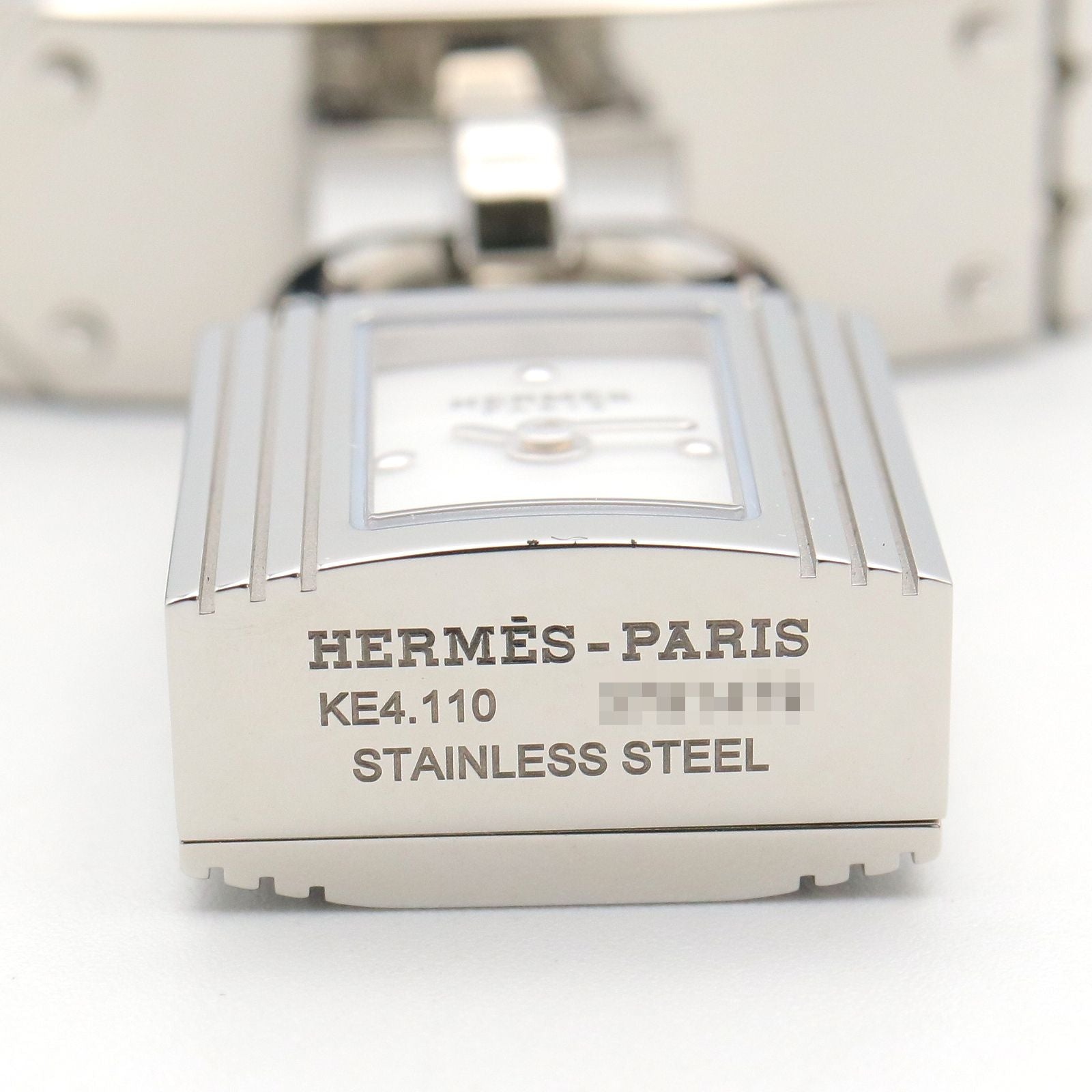 Hermes Watch Kelly White Stainless Steel — view 6